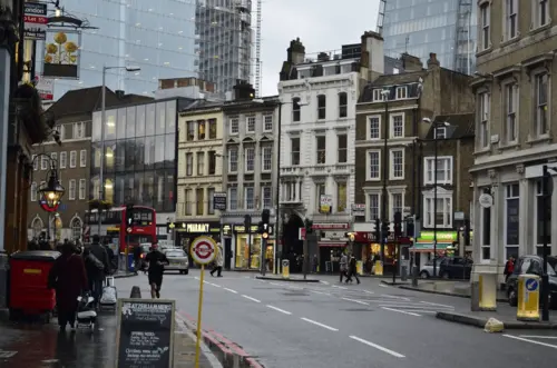 London town city high street photo