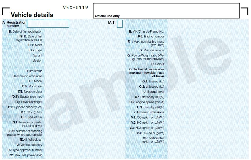 New version of the V5C Guide - Scrap Car Comparison