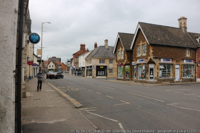 Oakham high street