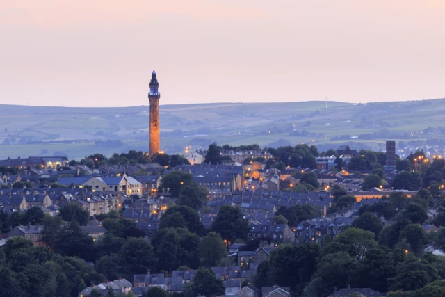 Wainhouse Tower in Halifax, Yorkshire