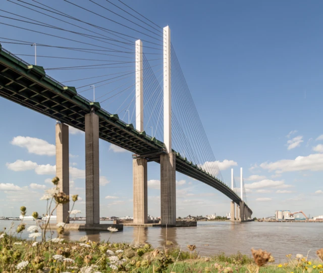 QEII Bridge at the Dartford Crossing.