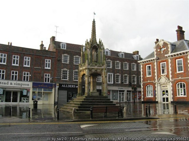 Market cross in Leighton Buzzard, Bedfordshire