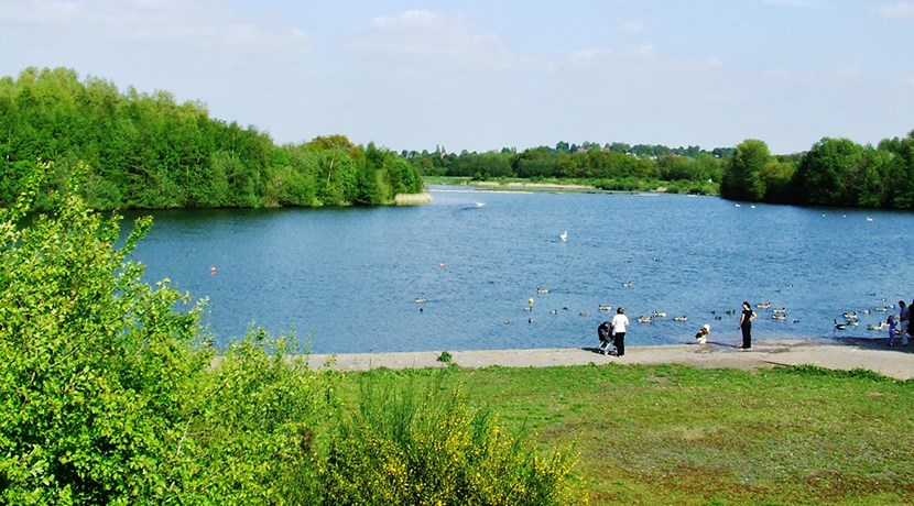 Sandwell Valley lake