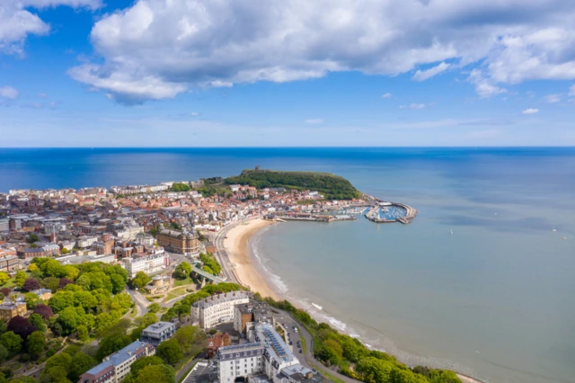 Aerial view of Scarborough