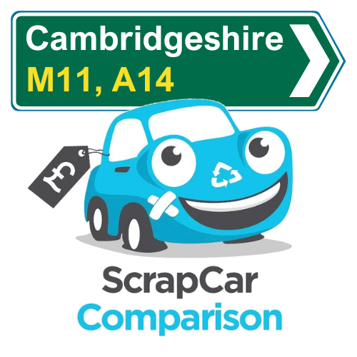 Scrap my car in Cambridgeshire icon logo
