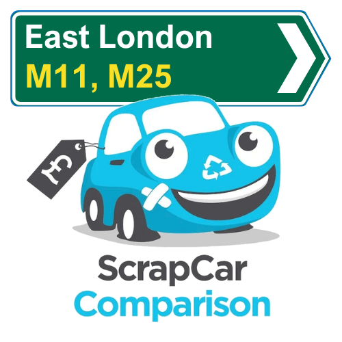 Scrap my car in East London logo