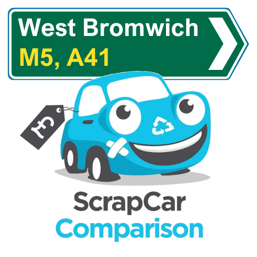Scrap my car in West Bromwich logo