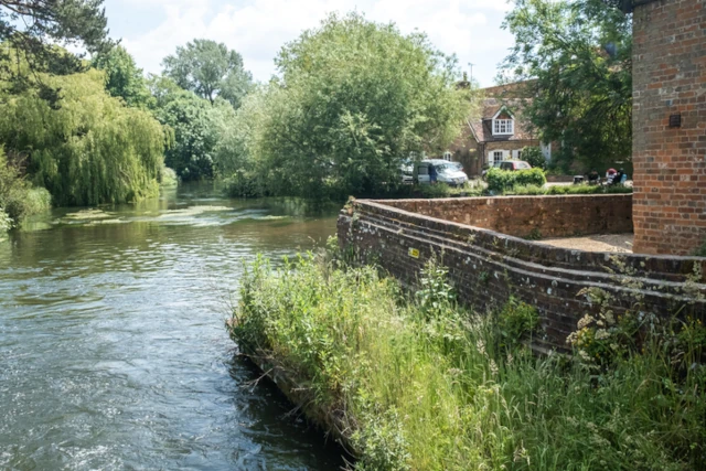 The River Test near Romsey, Hampshire