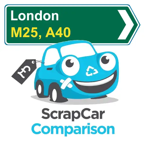 scrap my car in london icon
