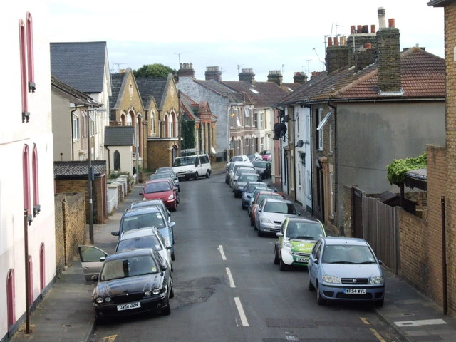 Alexandra Road in Sheerness, Kent