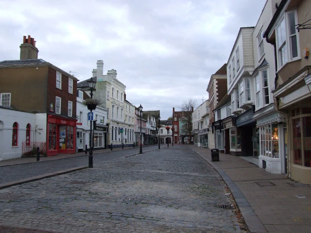 Court Street in Faversham, Kent