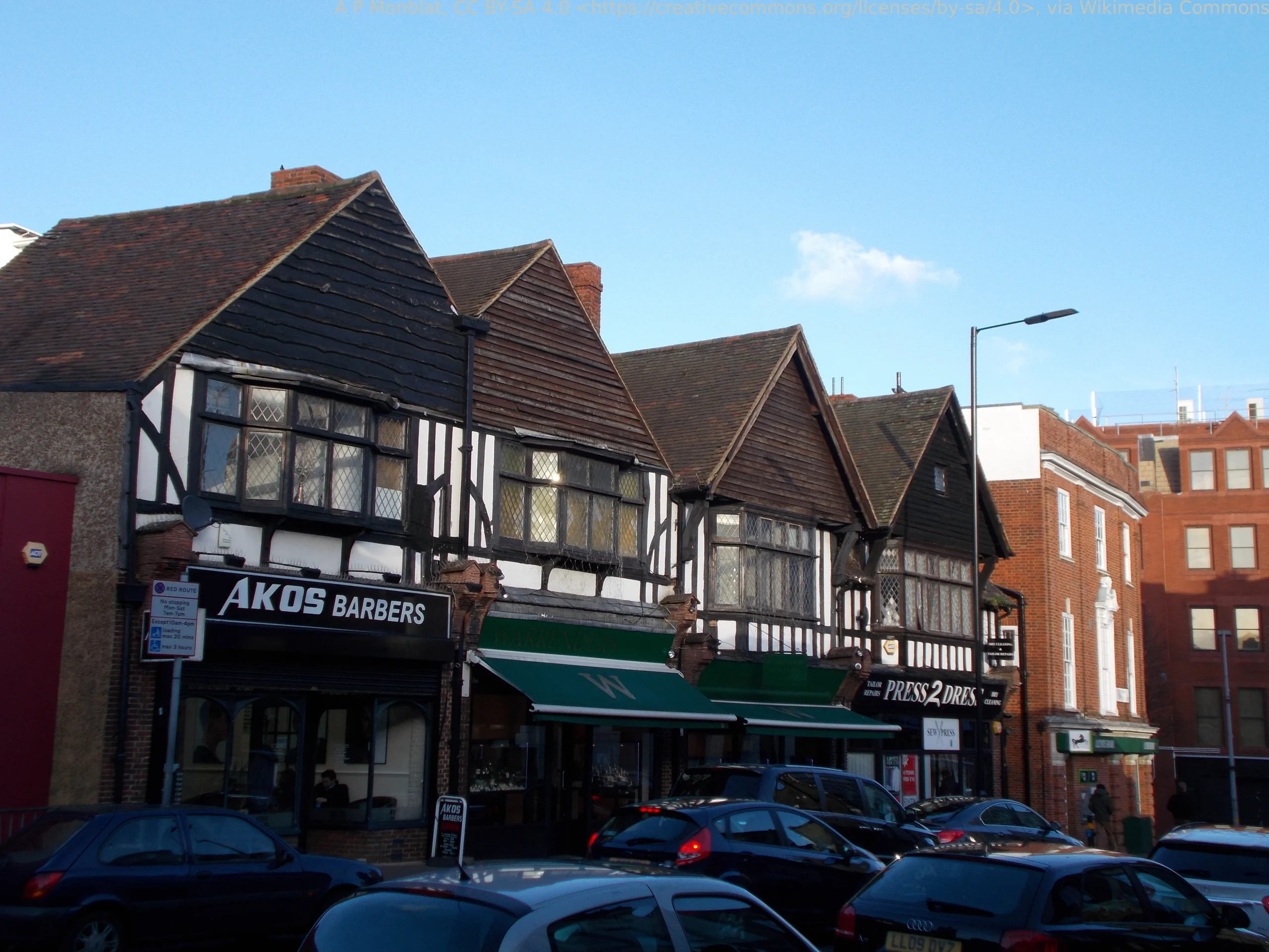 Cheam Road in Sutton, Surrey