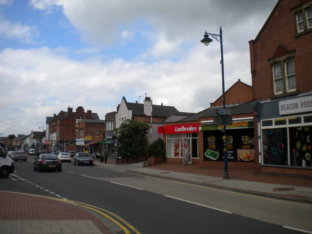Derby Road in Stapleford, Nottinghamshire