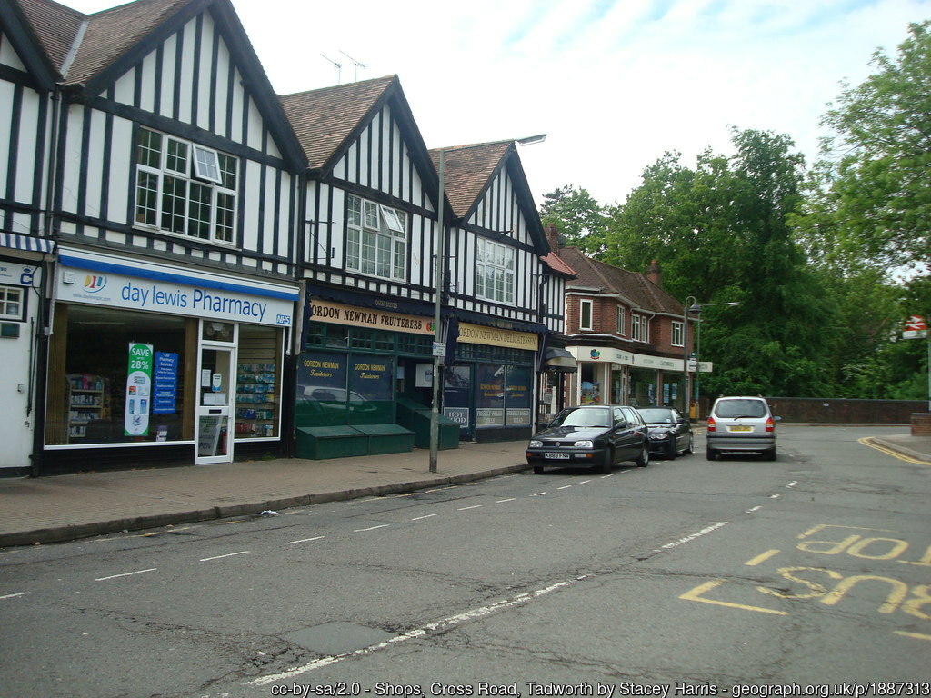 Shops in Tadworth, Surrey