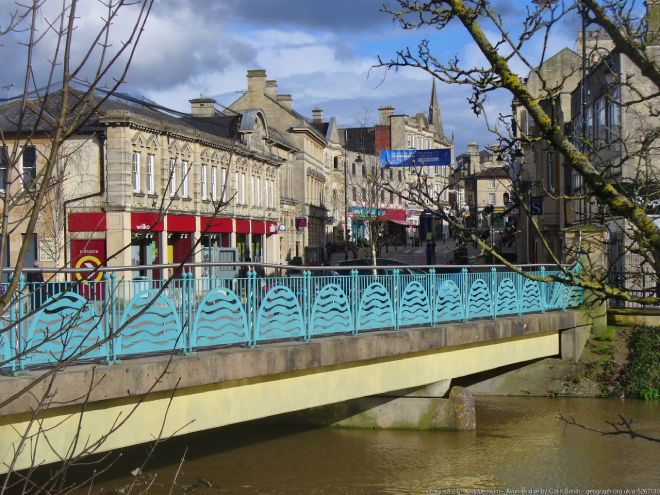 Bridge over the river in Chippenham
