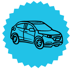 Charity car icon