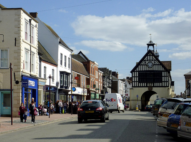High Street in Bridgnorth, Shropshire