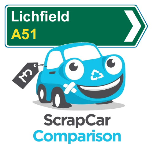 Scrap my car in Lichfield icon