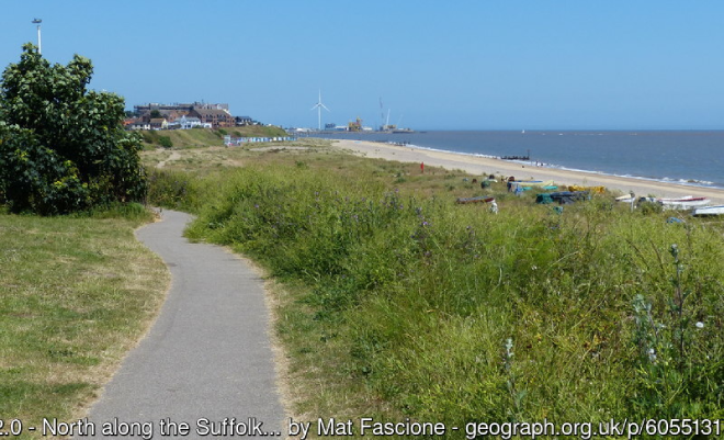 Suffolk coastal path