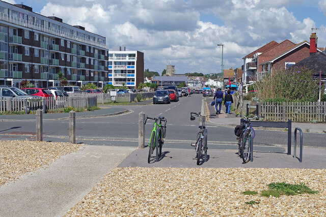 Ferry Road at Shoreham beach, Shoreham-by-Sea, West Sussex
