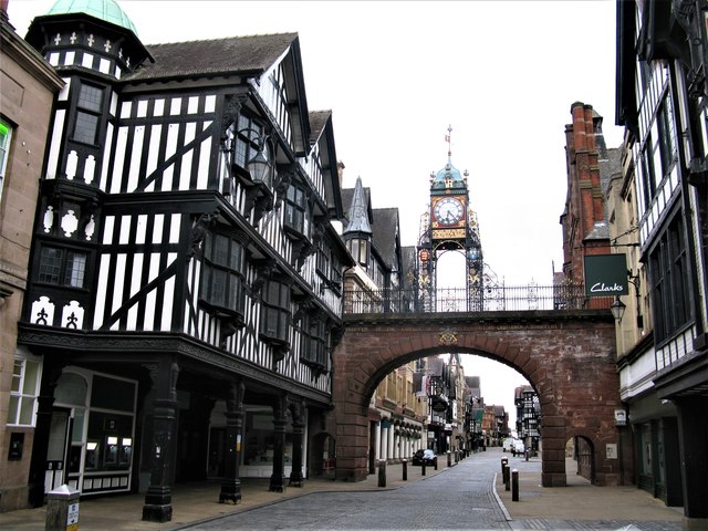 Eastgate and Clock, Chester, Cheshire