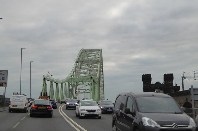 Runcorn-Widnes Bridge, Runcorn, Cheshire