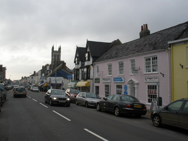 Honiton High Street, Devon