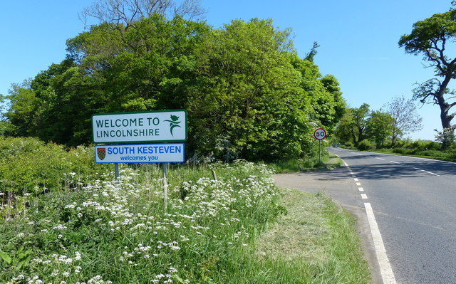 Welcome to Lincolnshire road sign