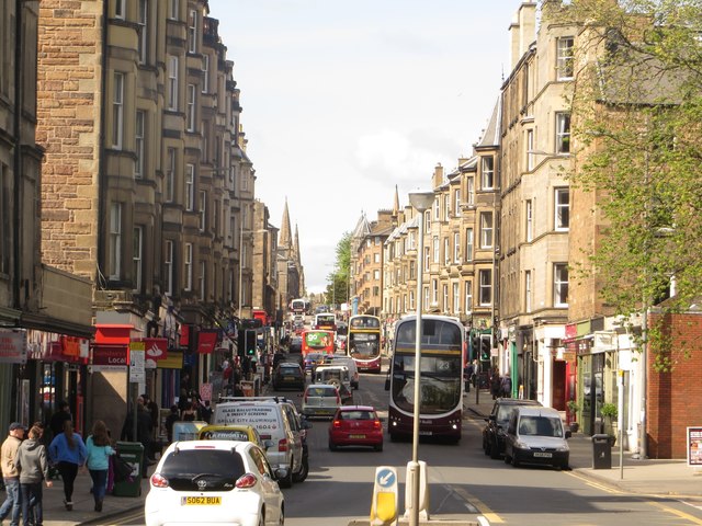 Morningside Road, Edinburgh, Scotland