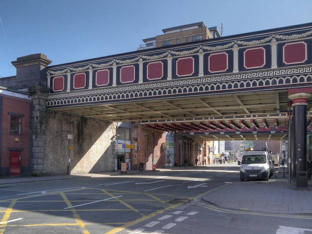 Northern Railway viaduct, Salford, Greater Manchester