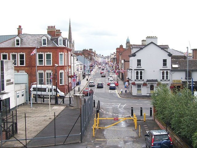 Railway Street, Lisburn, County Antrim and County Down, Northern Ireland